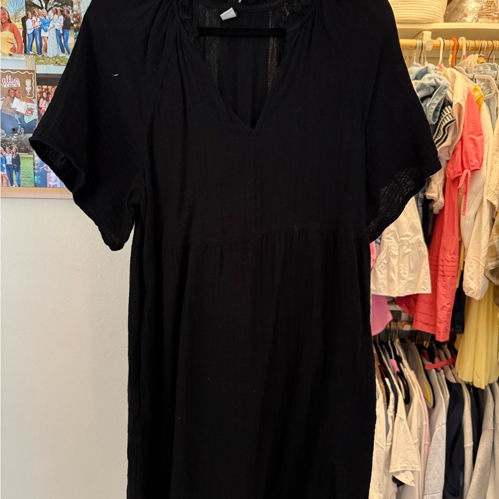 Old Navy Black Mini Dress